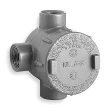 Hubbell Killark 1-1/4" IN FERALOY OUTLET BODY T TYPE. KILLARK.GEJTT-5M