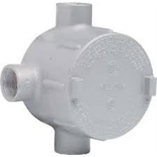 Hubbell Killark ALUMINIUM 1-1/2 IN AL OUTLET BODY T TYPE. KILLARK.GEJTT-5
