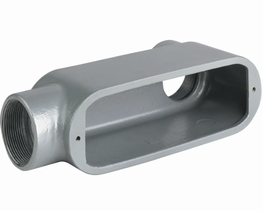 Killark ALUMINUM OR MALLEABLE IRON CONDUIT BODIES LB Figure Size 3"  (Requiere tapa OL-78CM y sello OL-78-RG). KILLARK.OLB-8