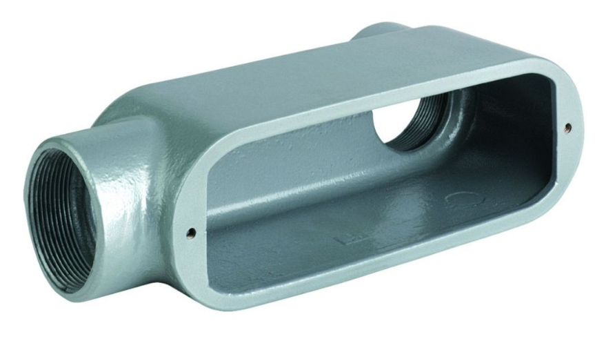 Killark ALUMINUM OR MALLEABLE IRON CONDUIT BODIES LB Figure Size 4" (Requiere tapa OL-90CM y sello OL-90-RG). KILLARK.OLB-0