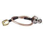 [CABLE.SMA.MALE-N-TYPE.FEMALE] RFaha 2pcs SMA Male to N Type Female RF Coax Adapter 20cm 8in SMA to N Coaxial Connector Wire