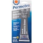 [PERMATEX.22058] Permatex 22058 Dielectric Tune-Up Grease, 3oz. - High Performance Dielectric Grease Used To Protect Terminals, Spark Plugs, Wiring And Other Electrical Connections Against Salt, Dirt, And Corrosion