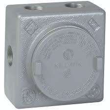 [KILLARK.GRSS-2] Killark Outlet Bodies / Internal hubs • Blank cover included (Cat. No. GRRBC) • Compact design and multiple hub configurations- 3/4". KILLARK.GRSS-2